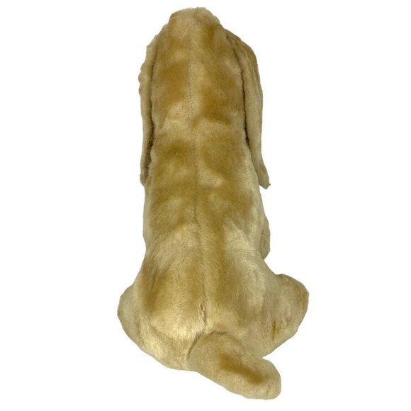 Rushton 1960s Golden Retriever Plush Puppy Dog With Floppy Ears 13 inch - Picture 7 of 11